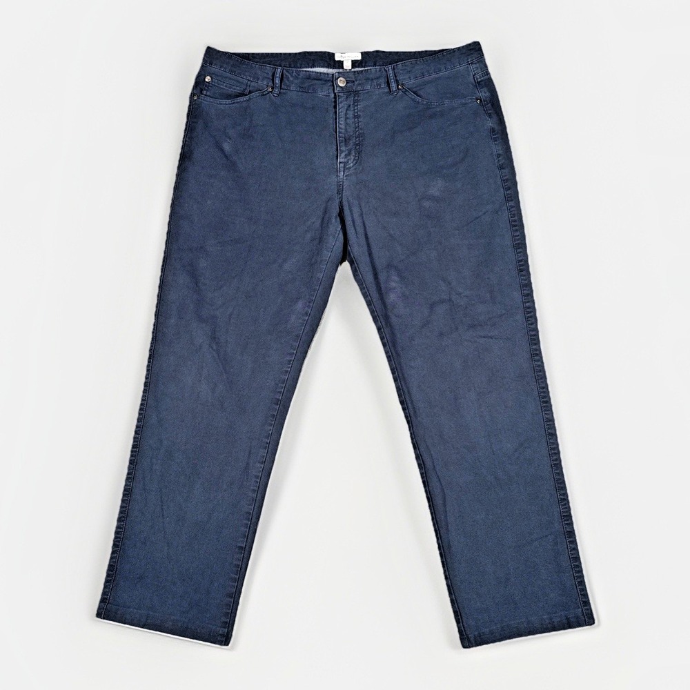 Peter Millar Pants Mens 40 Navy Blue‎ Five Pocket Cotton Blend MF18B86